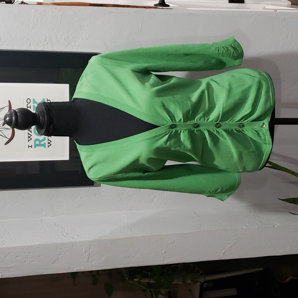 Classiques Entier M Green Cardigan